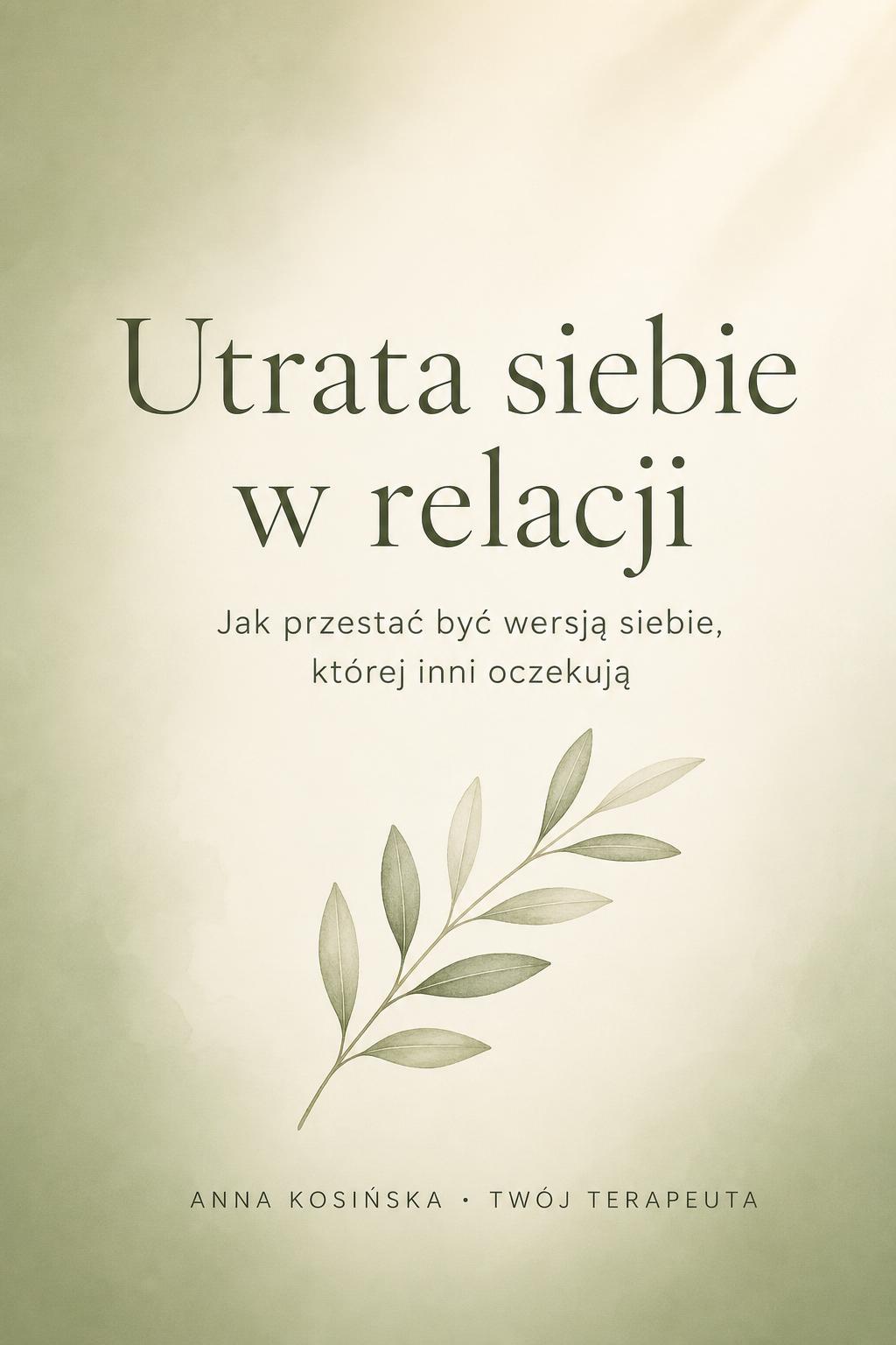 Okładka ebooka: Utrata siebie w relacji